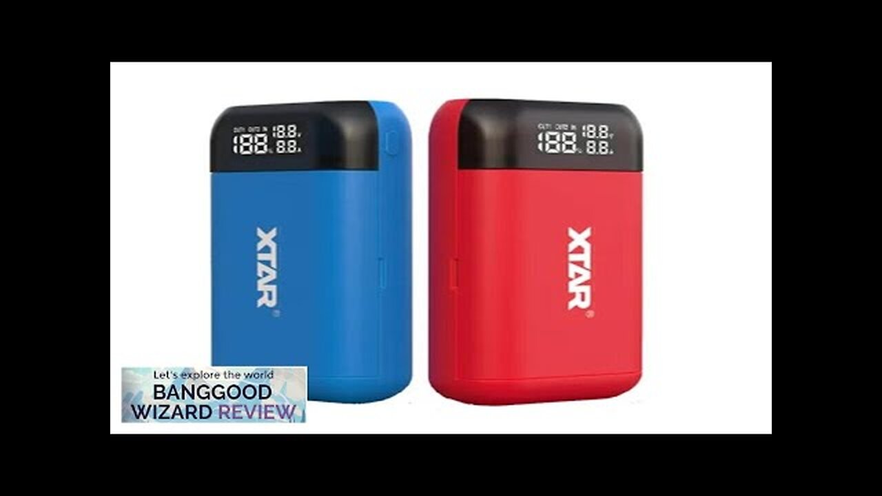 XTAR Battery Charger 18650 Power Bank Fast Charge Type C QC3.0+PD3.0 Quick Review