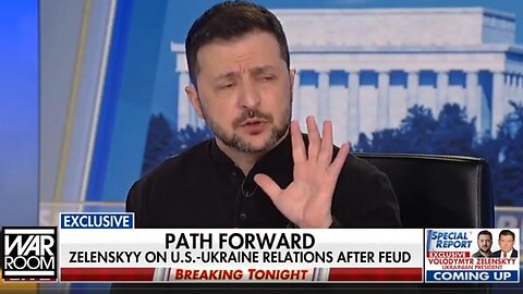 Zelensky Goes On Bret Baier Show Trying To Save His Reputation ~ Alex Jones