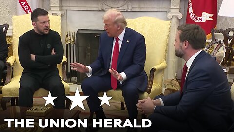 President Trump and Ukrainian President Zelenskyy Have Tense Exchange During Oval Office Meeting