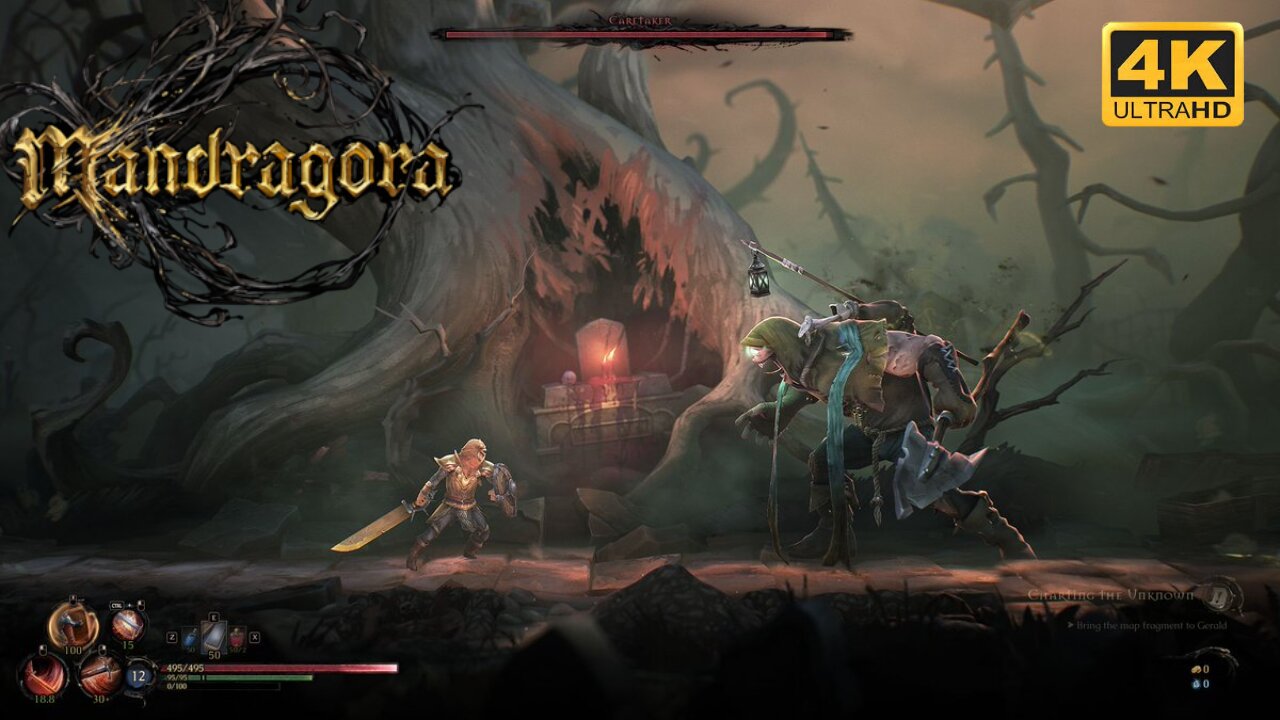 Mandragora Gameplay | Dark Fantasy Metroidvania Meets Soulslike Challenge in 4K!