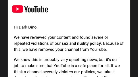 YouTube Canceled me because Im Legendary