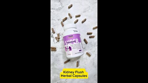 Kidney Flush Herbal 90 Capsules Healthy Kidney UTI Bladder