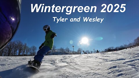 Wintergreen 2025 - Tyler and Wesley