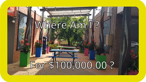 Why are we saying Where am I ? and for $100,000 ?