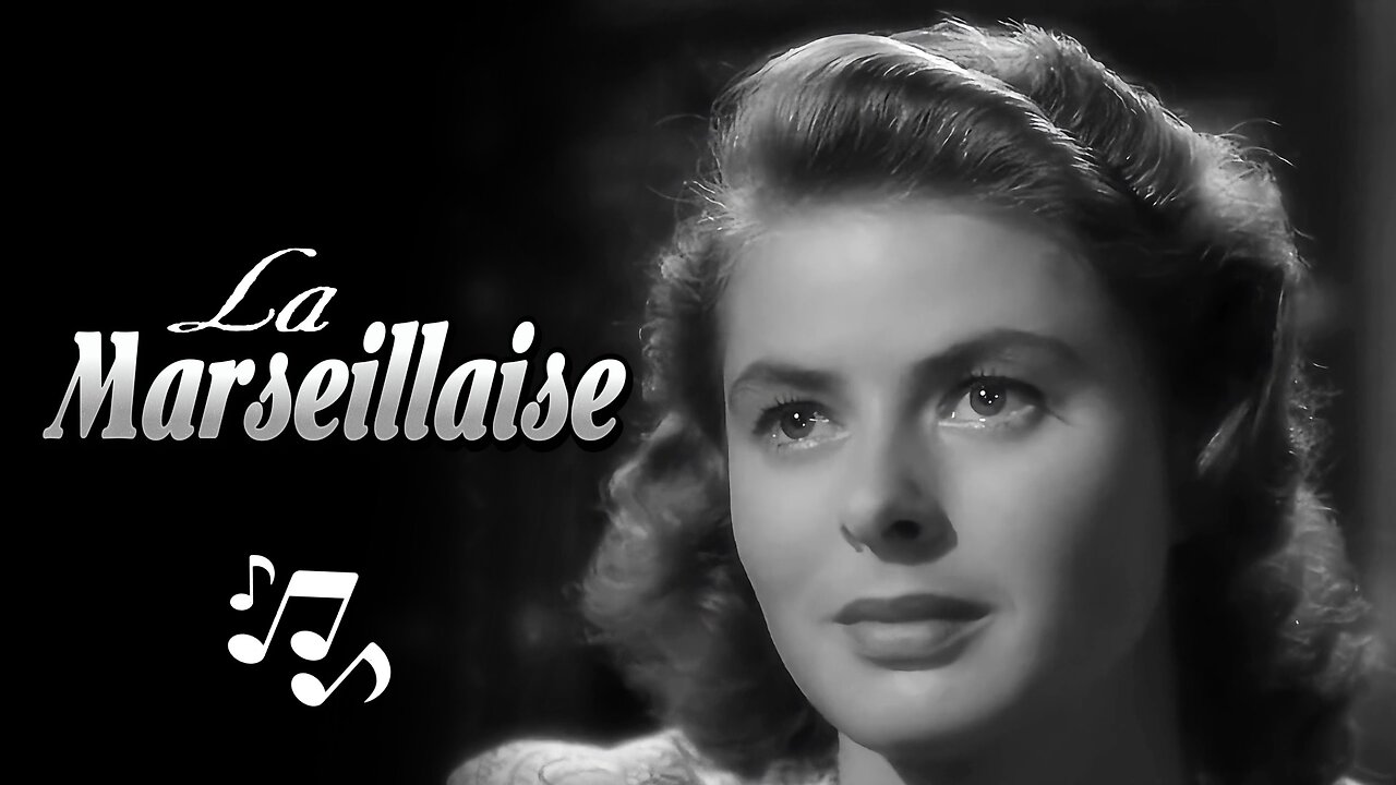 "La Marseillaise" scene in Casablanca! | Musical Moment