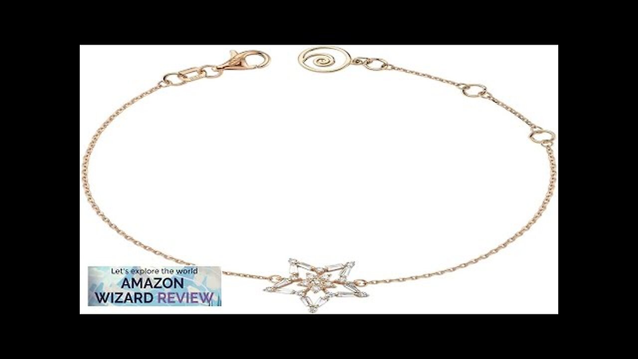 Bee Goddess Sirius Star 14k Rose Gold Bracelet BL13702Flower of Heavens Five pointed star Review