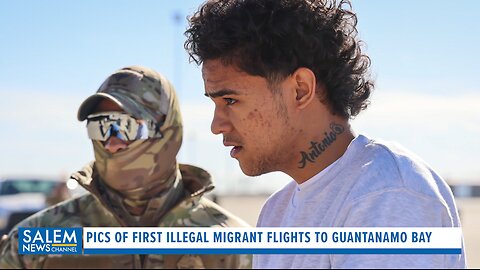 Photos Of First Illegal Migrants Being Shipped Out To Guantanamo Bay Released