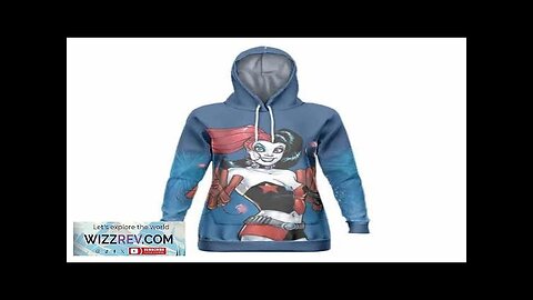 Harley Quinn Holding Firecrackers Cartoon Art Hoodie Dress Review