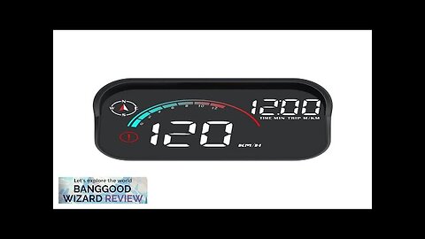 Universal Car Head Up Display HUD Digital GPS Speedometer Projector Screen Dashboard Review