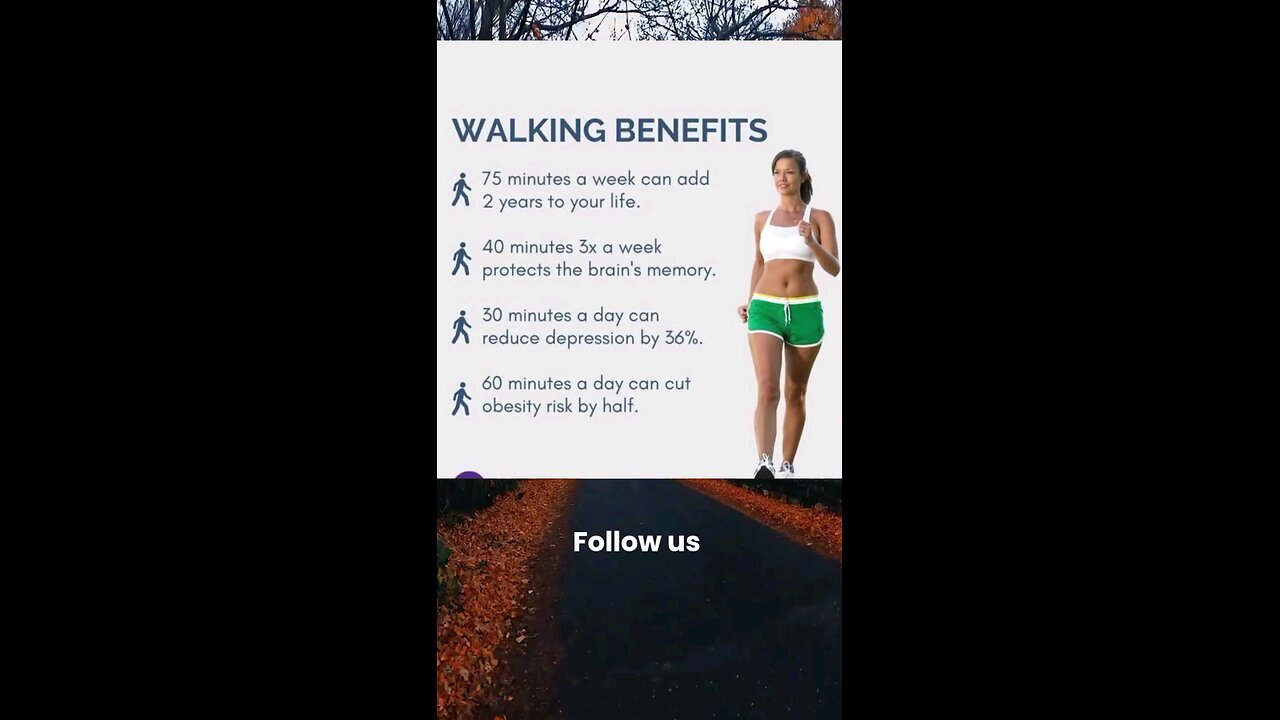 Benefits of walking