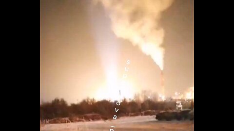 🔥👀 AFU attacked the Saratov oil refinery "Kreking". Oil refining capacity: