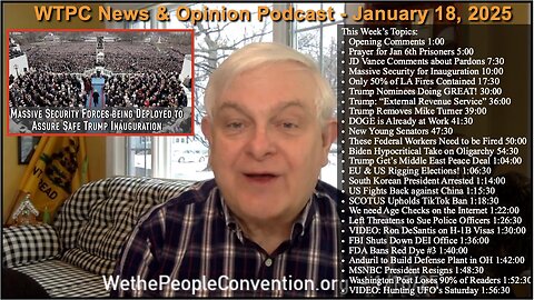 We the People Convention News & Opinion 1-18-25