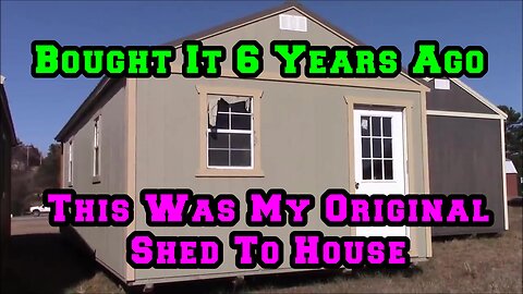 6 Years Ago They Bought Me A Shed To House