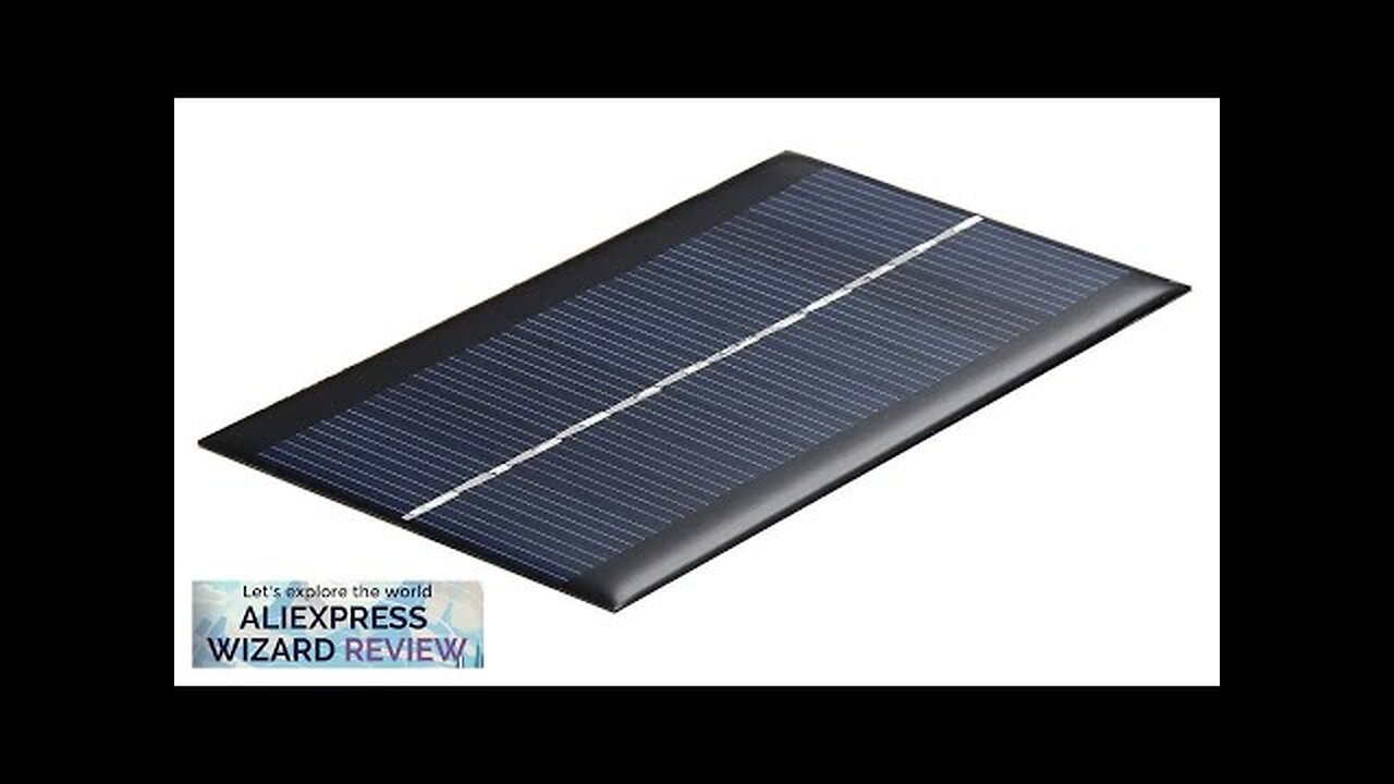 Solar Panel 6V 100MA 1W Mini Solar System DIY For Battery Cell Review