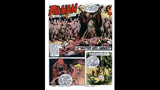 Rahan. Episode 147. By Roger Lecureux, drawn by Romero. The Master of Shadows. A Puke(TM) Comic.