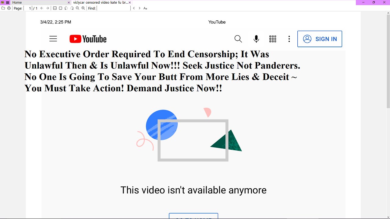 FTR Censorship Does Not Need An Executive Order