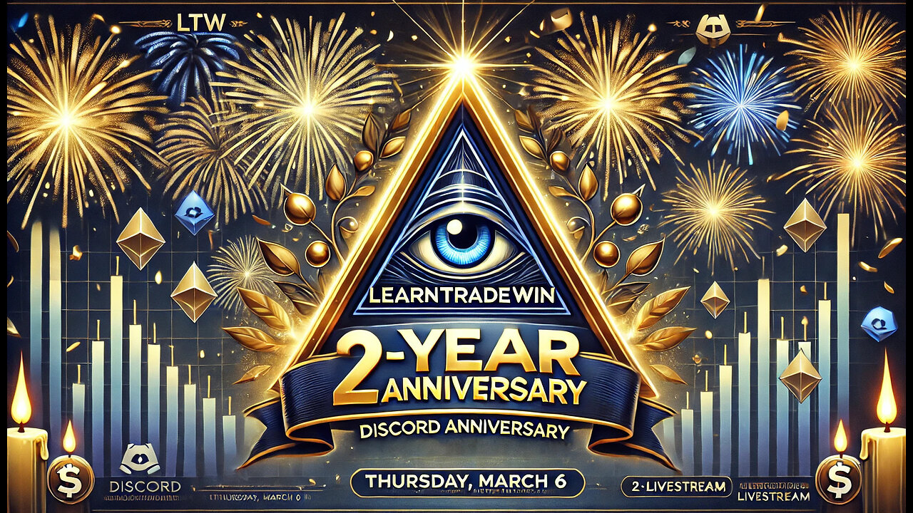 🔴 🎉 2 Years of LearnTradeWin! Anniversary Celebration & 250k in Giveaways! 🚀