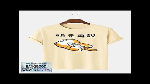 ChArmkpR Mens Cartoon Cat & Fish Print Crew Neck Short Sleeve T-Shirts Review