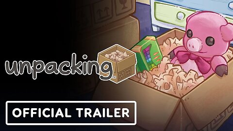 Unpacking - Official Launch Trailer | Games with Wings Showcase 2025