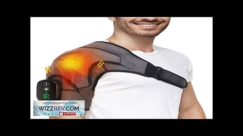 Rechargeable Electric Heating Shoulder Pad Hot Compress Shoulder Warming Sleep Vibration Review