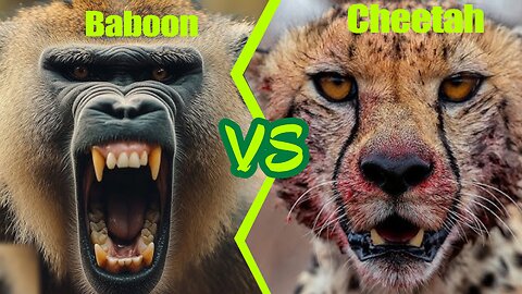 Baboon vs. Cheetah: Nature’s Ultimate Showdown