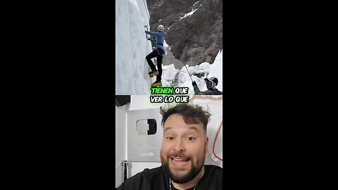 Avalancha sorprende a escaladores ,casi no la cuentan 😱