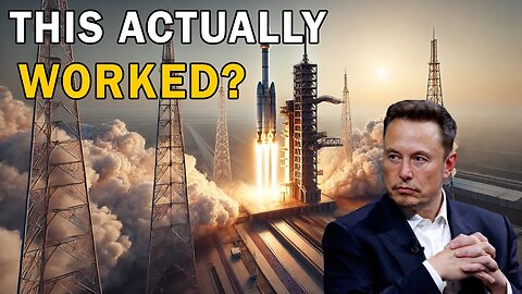 Real Shocking! SpaceX Shocks the World by Catching a Rocket from Space.