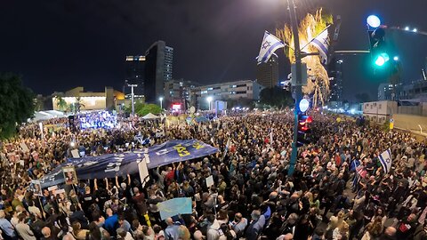 Live from Hostages Square in Tel Aviv