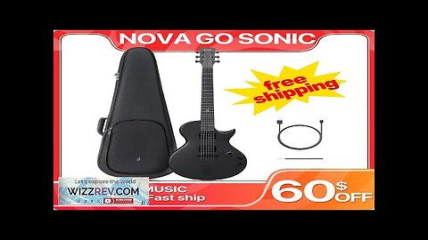 Enya Electric Guitar Nova Go Sonic Smart Electric Carbon Fiber Guitarra Review