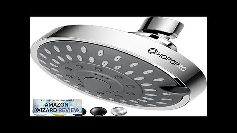 HOPOPRO NBC News Recommended 5 Modes High Pressure Shower Head 4.1 Inch Review