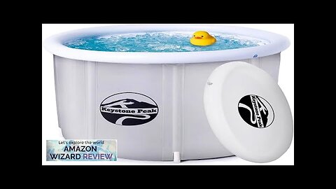 Ice Bath 108 Gallons Cold Plunge tub + Portable Ice Bath Review