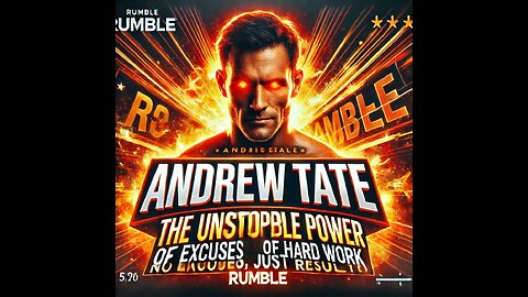 🔥 ANDREW TATE: The Unstoppable Power of Hard Work (No Excuses, Just Results) | 4K Motivation**