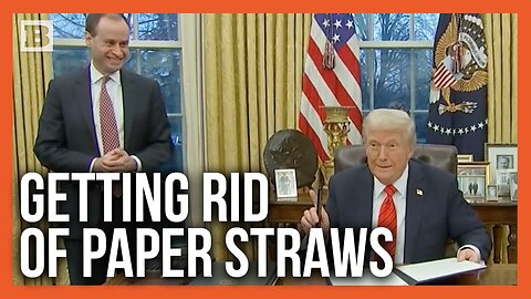 Trump Signs Executive Order to Bring Back Plastic Straws