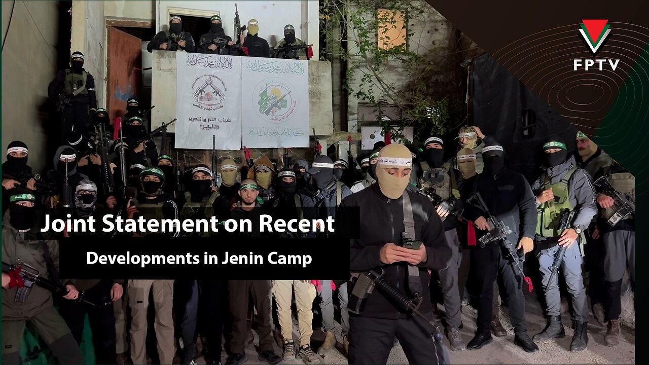 Joint Statement on Recent Developments in Jenin Camp