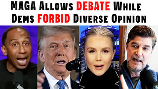 MAGA Allows DEBATE While Dems FORBID Diverse Opinions