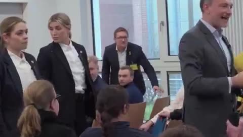 Attack on FDP party leader in Germany.