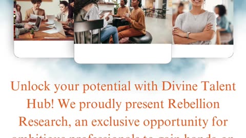 Unlock Your Potential with Rebellion Research: Exclusive Remote Internship by Divine Talent Hub