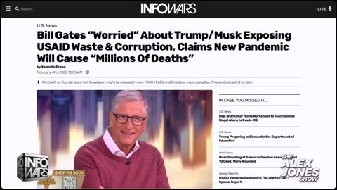 Bill Gates Issues Threat; If USAID Investigation Continues, New Pandemic Will Kill Millions