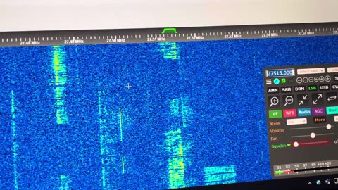 27.745 AM - 11 meter CB freeband DX skip band opening 8 Mar 2012