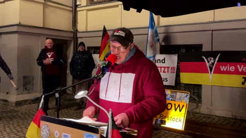 Teterow - Rainer mit einer Hammerstarken Rede, die den letzten wachrütteln sollte 17-02-2025