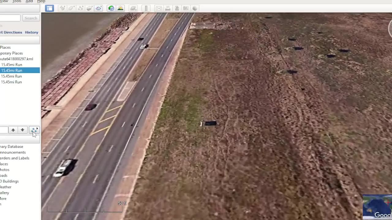 KMZ data Galveston, Texas