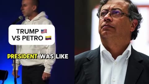 Colombian comedian is roasting Gustavo Petro, joking about the “gay” president caving to Trump.