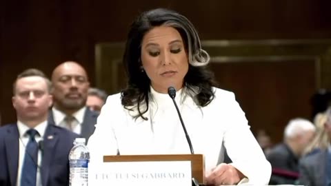 Tulsi Gabbard’s full opening statement is worth watching if you didn’t catch it