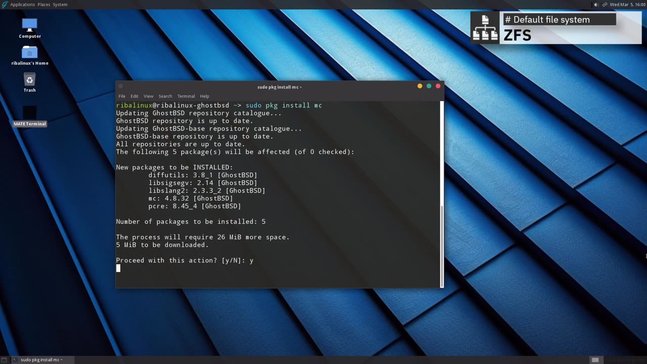 GhostBSD 25.01 overview | A simple, elegant desktop BSD Operating System