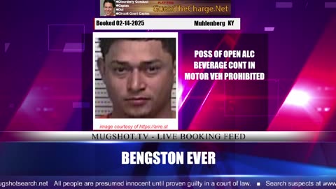 Mugshot TV - Live Arrest Booking Video Stream