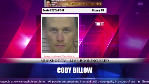 Mugshot TV - Live Arrest Booking Video Stream