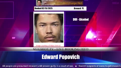 Mugshot TV - Live Arrest Booking Video Stream