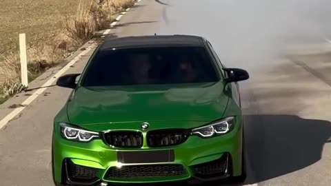 BMW drifting