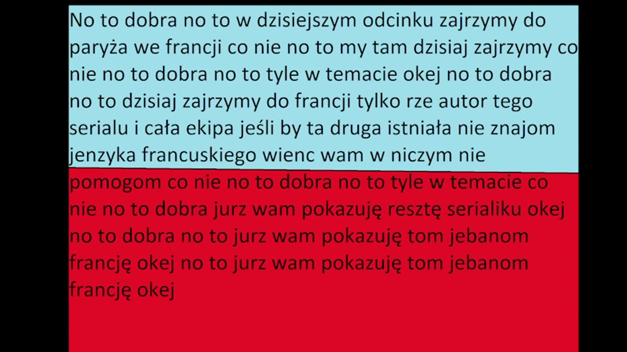 Bloki Kultury odcinek 272 - Jezyk francuski czesc 1