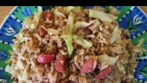 How i made fried rice for the frist time